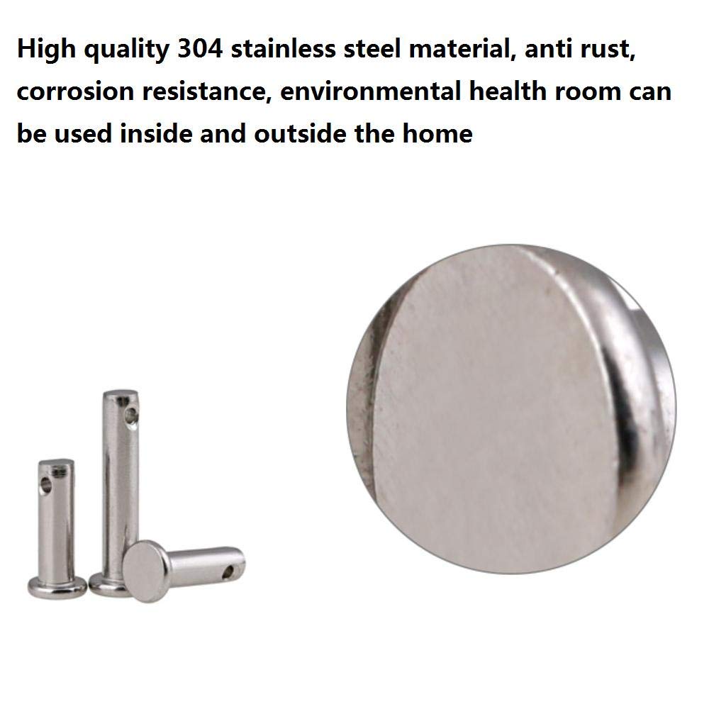 Perni A Foro Singolo MroMax 8x40 Mm - Acciaio Inox 304 Per Mobili E Fai Da Te, 10 Pezzi - Foto 11