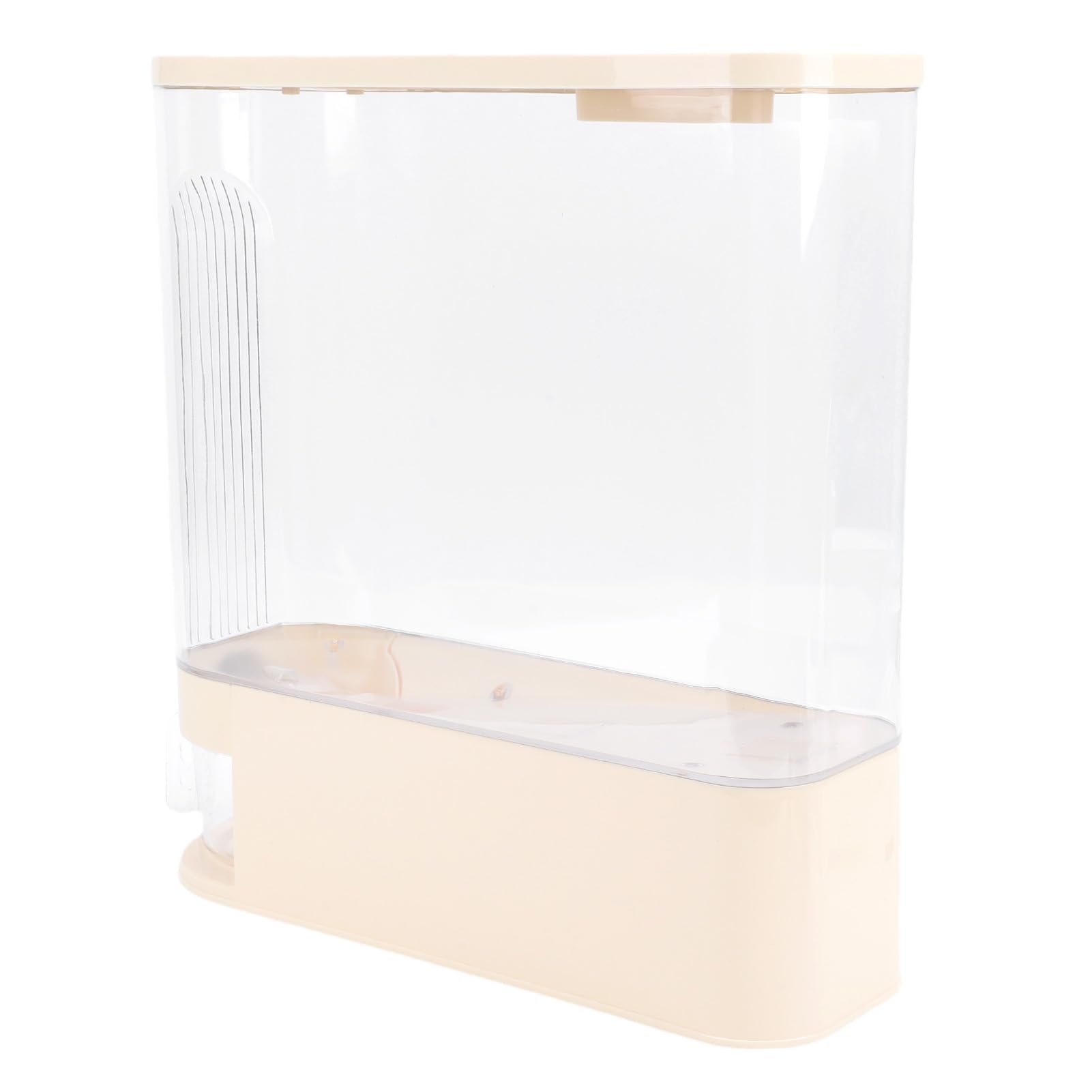 Dispensador de Arroz con Taza, Contenedor Delgado para