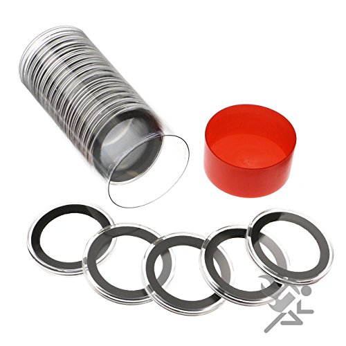 新品Airtiteホルダーストレージコンテナ&ブラックリング20個37mm 51KEMIaMxdL.jpg