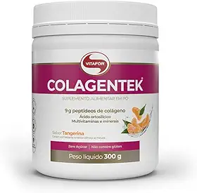 Colagentek (300g) - Sabor Tangerina, VitaFor