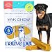 Native Pet Yak Chews for Dogs (3 XL Chews). Pasture-Raised and Organic Himalayan Churpi Chew. Long Lasting, Low Odor, and Protein Rich Reward Treat.