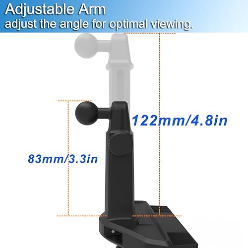 Miniatura 5 de Soporte ajustable de la tableta del soporte de la ranura del CD del coche 360 para el iPad y el teléfono celular