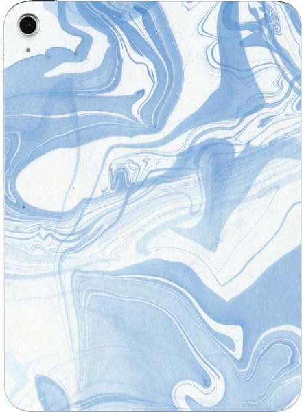 Skinit Decal Tablet Skin Compatible with iPad 11th Gen (2025) - Blue Marbling Design