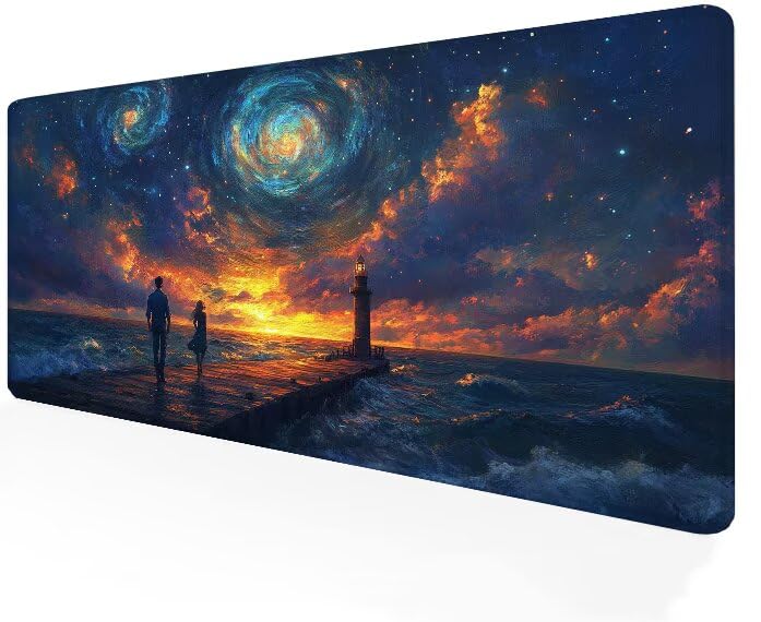 Tapis de Souris Gamer XXL Grand Format pour Éviter le Manque d'Espace