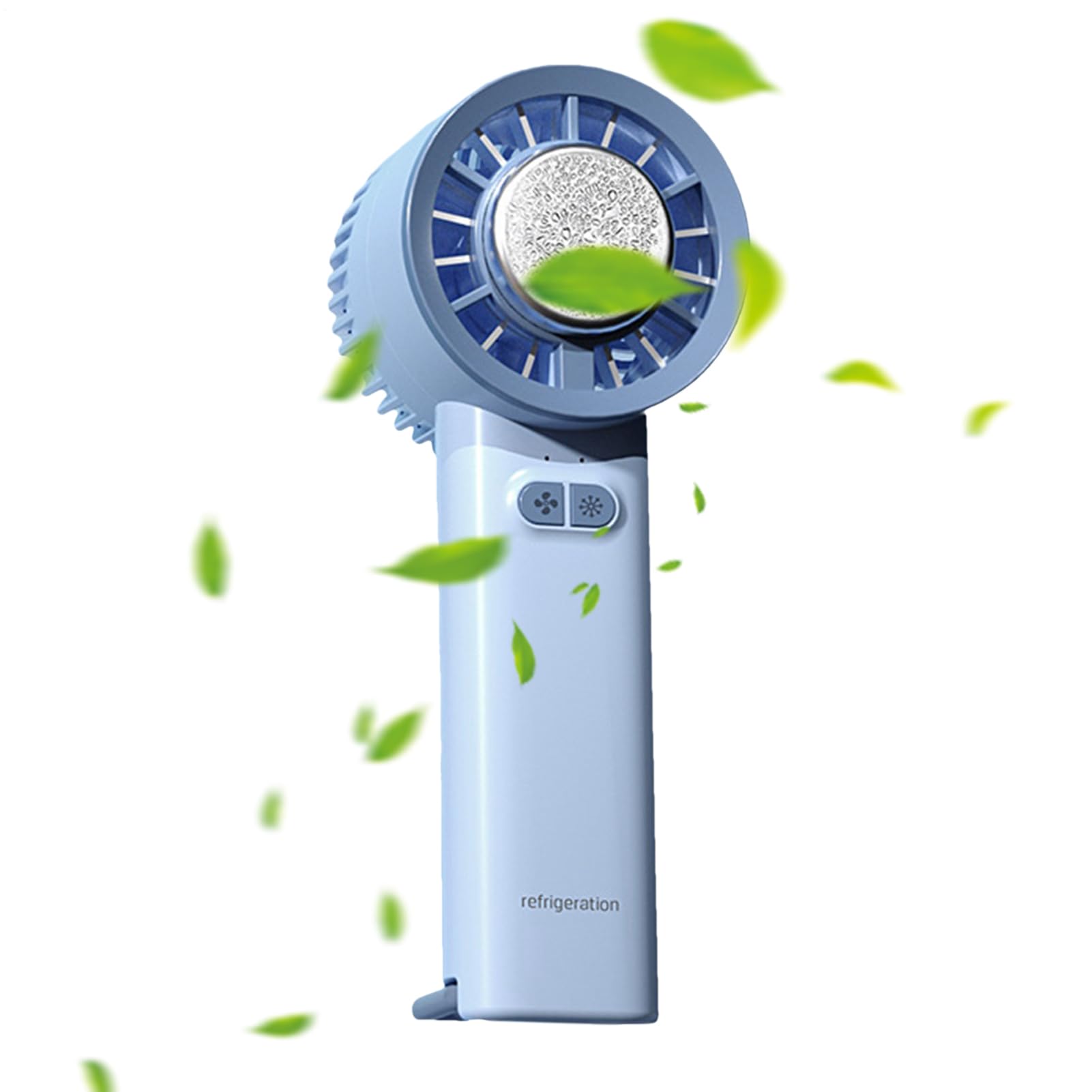 Ventilateur rechargeable format de poche pour calmer la chaleur en marche