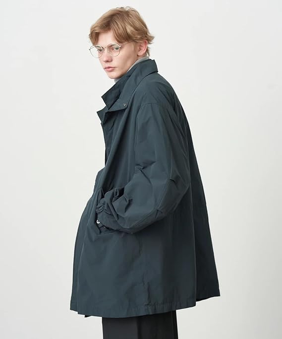 ATON ダークグリーン モッズコート フード付き サイズ6 ATON ダーク