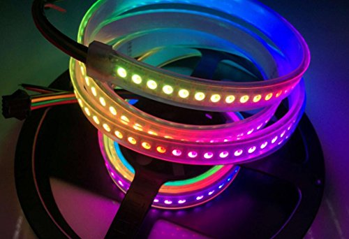 Tira LED APA102 1m 144 LEDs RGB Impermeable IP67 DC5V miniatura 4