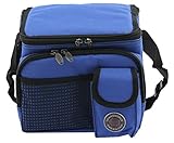 Transworld Durable Deluxe Insulated Lunch Cooler Bag (Many Colors and Size Available) (9' x 7' x 8', Royal Blue)