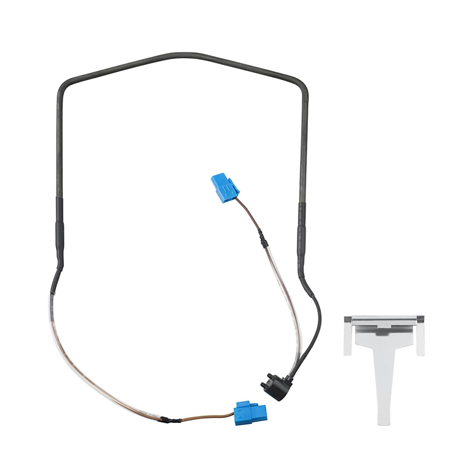 Piceioep Of 1 Set Defrost Heater Assembly Includes 2 Drainage Clips Compatible Refrigerator Model DA61 06796A Efficient Ice Melting Simple Installation Easy Install