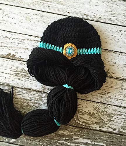 Princess Jasmine Inspired Hat/Crochet 
