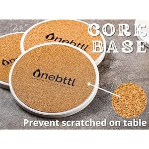 Highland Cow Gifts for Women, Scottish Cow Gifts, 6 PCS Ceramic Coasters, Absorbent with Cork Base, Home Decor for Family, Housewarming, Thanksgiving, Birthday, Christmas Highland Cow Gifts for Women Scottish Cow Gifts 6 PCS Ceramic Coasters Absorbent with Cork Base Home Decor for Family Housewarming Thanksgiving Birthday Christmas