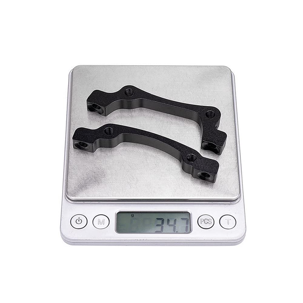 Freno de disco hidráulico MTB de 4 pistones para bicicleta de montaña delantera y trasera, freno de bicicleta para carretera y montaña con diseño de doble freno, transmisión de presión de aceite