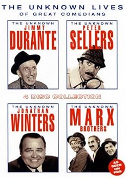 DVD The Unknown Lives of Great Comedians 4-Pack Book