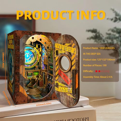 Joincon Submarine Deep Sea Book Nook Kit thumbnail 3