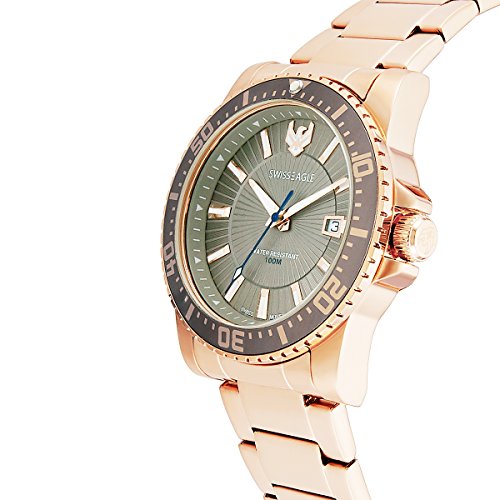 Image of Swiss Eagle Analog Blue Dial Men Watch