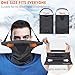 YANIKY Winter Neck Warmer Gaiter Ski Face Mask, Breathable Fleece Balaclava Windproof Cold Weather Scarf