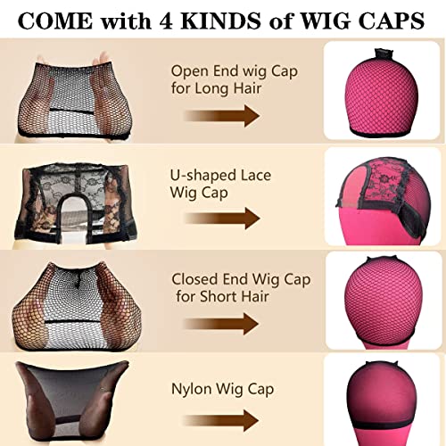 Szcy Llc 23 Inch Canvas Block Wig Head, Wig Stand Tripod With Head, Mannequin Head For Wigs, Manikin Canvas Head Block Set For Wigs Making Display With Wig Caps, T Pins C Pins Set Bristle Brush #TOP6