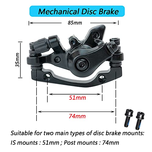 LOOEEL Mechanical Disc Brake Pair