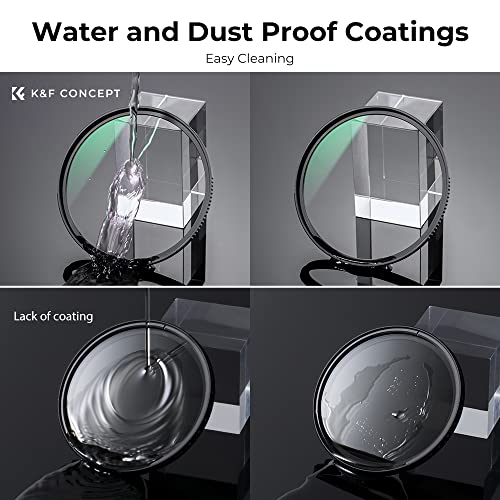 Image of Nano-X Series MC UV Protection Filter with 28 Multi-Layer Coatings HD Ultra-Slim UV Filter for EOS M50 M50 Mark II M5 M6 M6 Mark II M200 Lens Includes Filter Case (127MM)