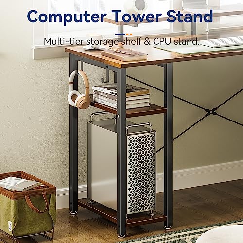 KKL-L-Shaped-Desk-with-Drawers-66-Reversible-Computer-Desk-with-File-Drawer-Corner-Desk-with-Storage-Shelves-Monitor-Stand-Home-Office-Desk-Workstation-Gaming-Desk-Rustic-Brown