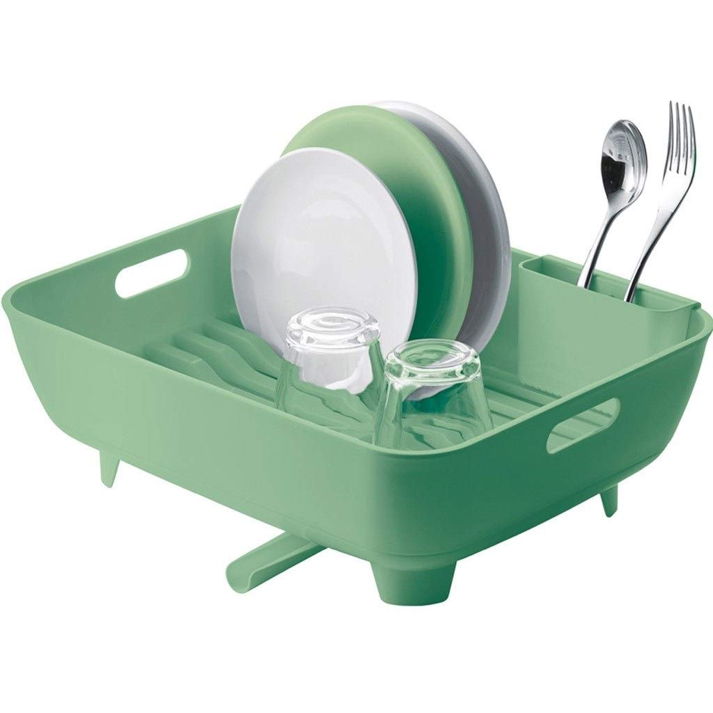 Geschirrkorb Kreative Küche Dish Ablass Rack-Multifunktions-Geschirr Geschirr Storage Rack Geschirr Abtropfgestell (Color : A)