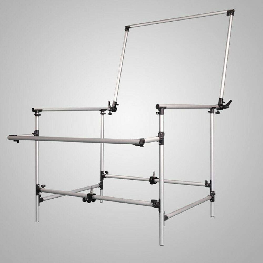 Grande tavolo da tiro da studio Natura morta Display prodotto Tiro morsetto da tavolo, 100 x 200 cm, regolabile fotografia Display sfondo resistente tavolo di ripresa