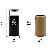 Vista 3 de Creative Hobbies 10025 Candelabro Base Fenólica sin llave, 1-1/2 pulgadas de alto total, 1/8 IP Hembra, 1/8 IP, paquete de 6