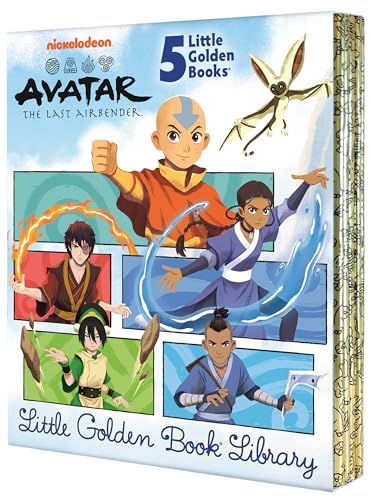 Avatar: The Last Airbender Little Golden Books 1-5 Boxed Set image 2