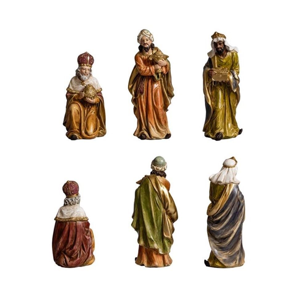 Misterio Navidad Nacimiento 11 Piezas 26 cm. Belén clásico Figura Niño Jesús Virgen María Ángel
