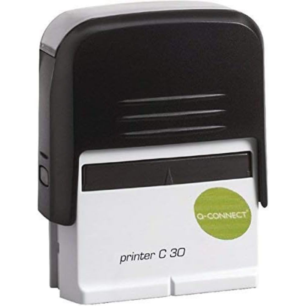 Q-Connect Voucher for Custom Self-Inking Stamp 35x12mm KF02110