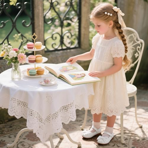 Image of GINFIVE Toddler Girls Dress Shoes Little Girls Mary Janes Ballerina Flats Shoes Toddler