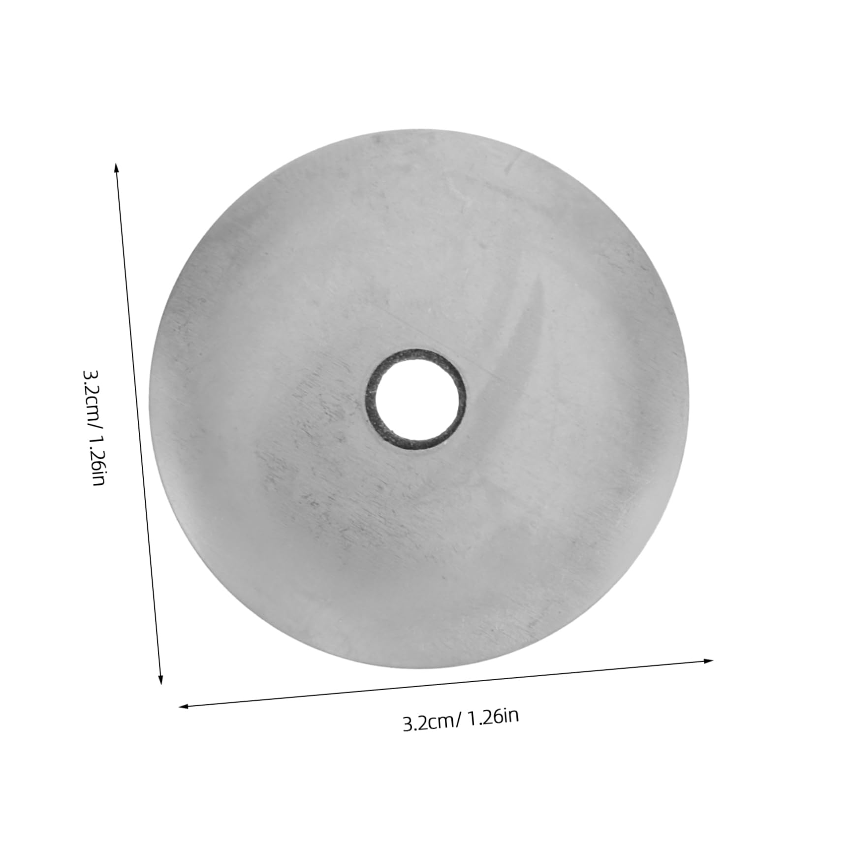 Mikikit 10pcs Screw Washer Set High-Temperature Resistant Stainless Steel Washers for Plumbing and Sealing