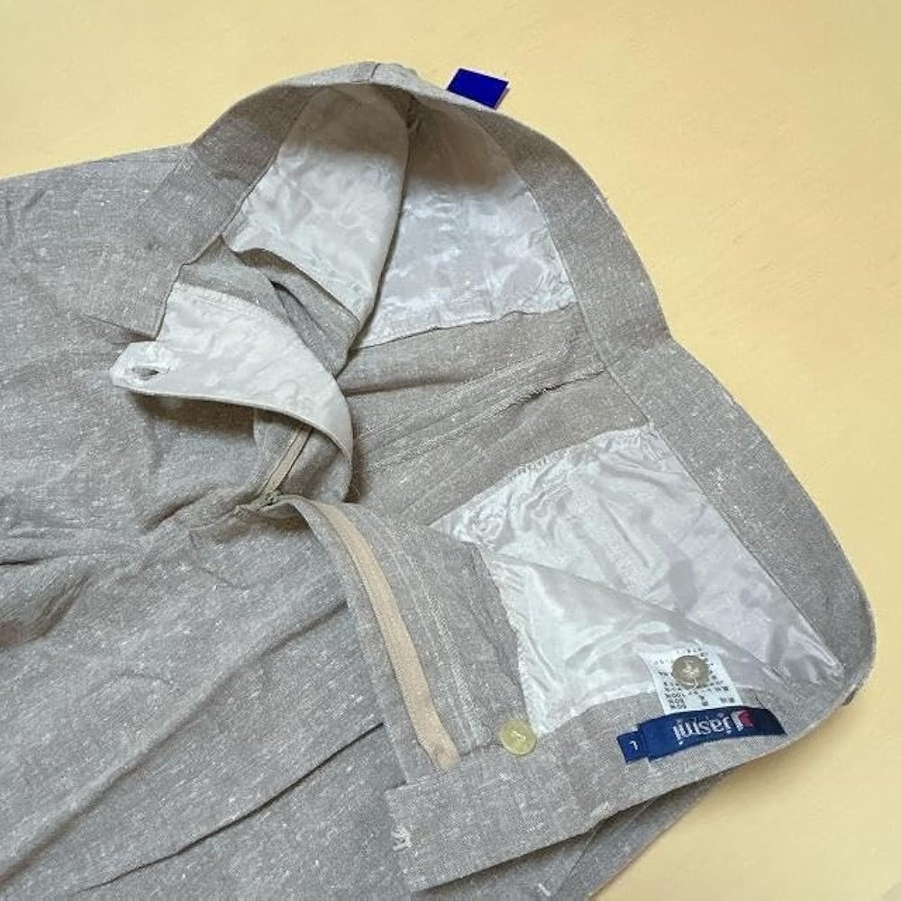新品 Jasmi Silk✨シルク100% セットアップ ジャケット＆パンツ M Amazon | レディースロングパンツ Jasmi Silk ジャスミシルク L