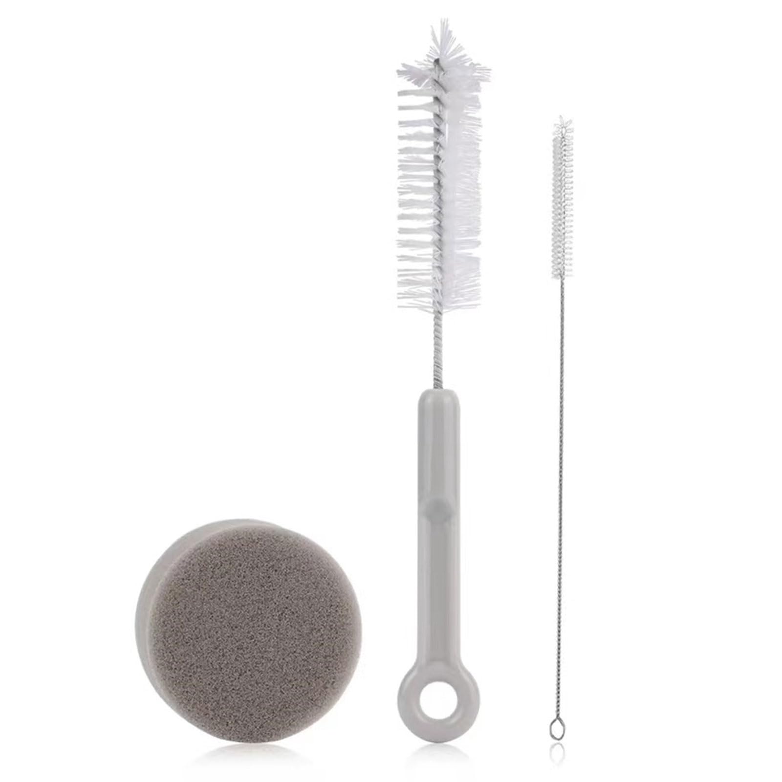 Lerpwige 3pcs Cats Water Fountains Brushes Sponges Pet Drinking Dispenser Cleaning for Dogs Cats Water Dispenser Tool