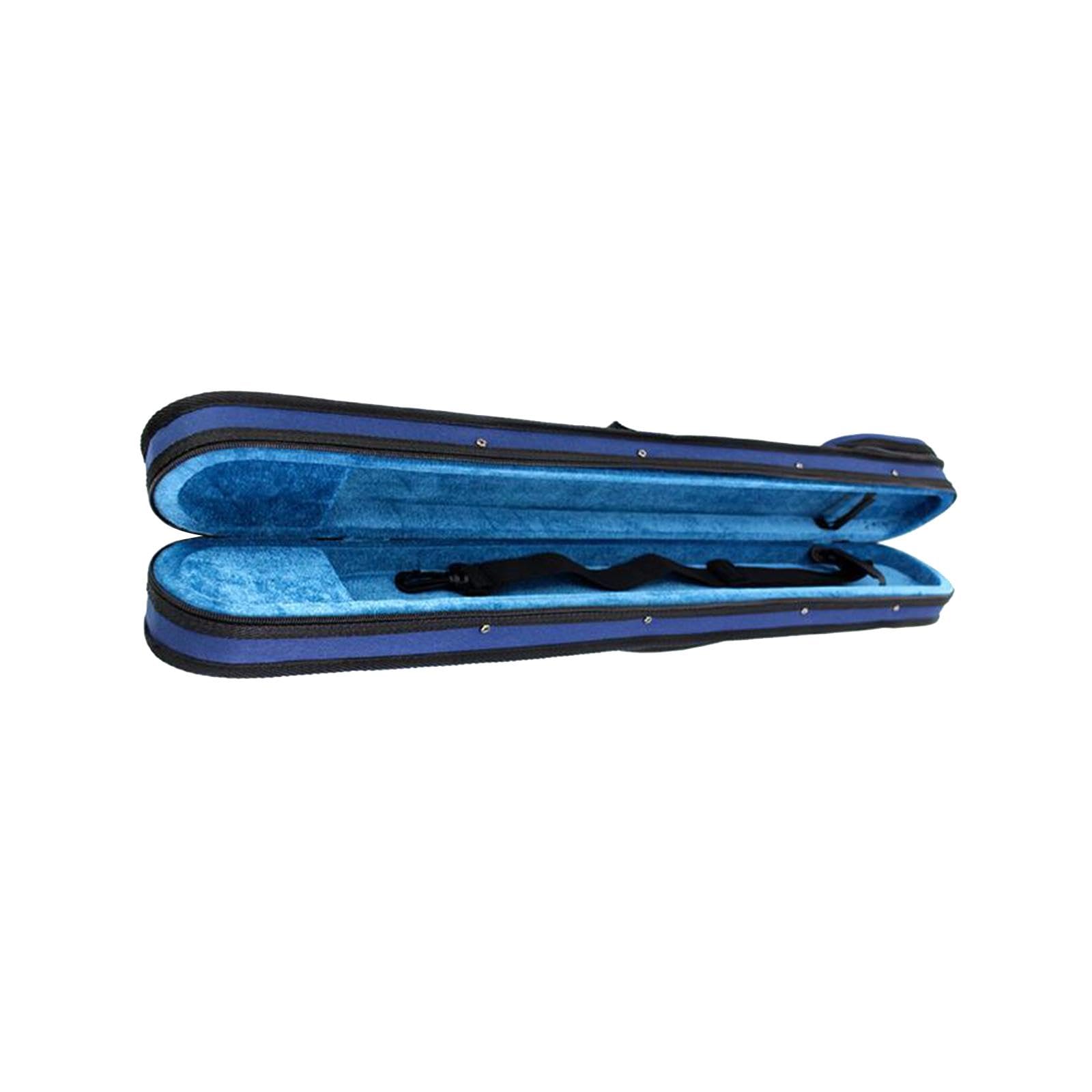 Porte-archet pour Contrebasse Droite avec Poignée, étui à Archet En Tissu Oxford pour Concerts, BLEU