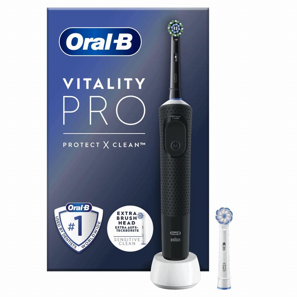 Cepillo de Dientes Eléctrico Oral-B Vitality Pro Negro