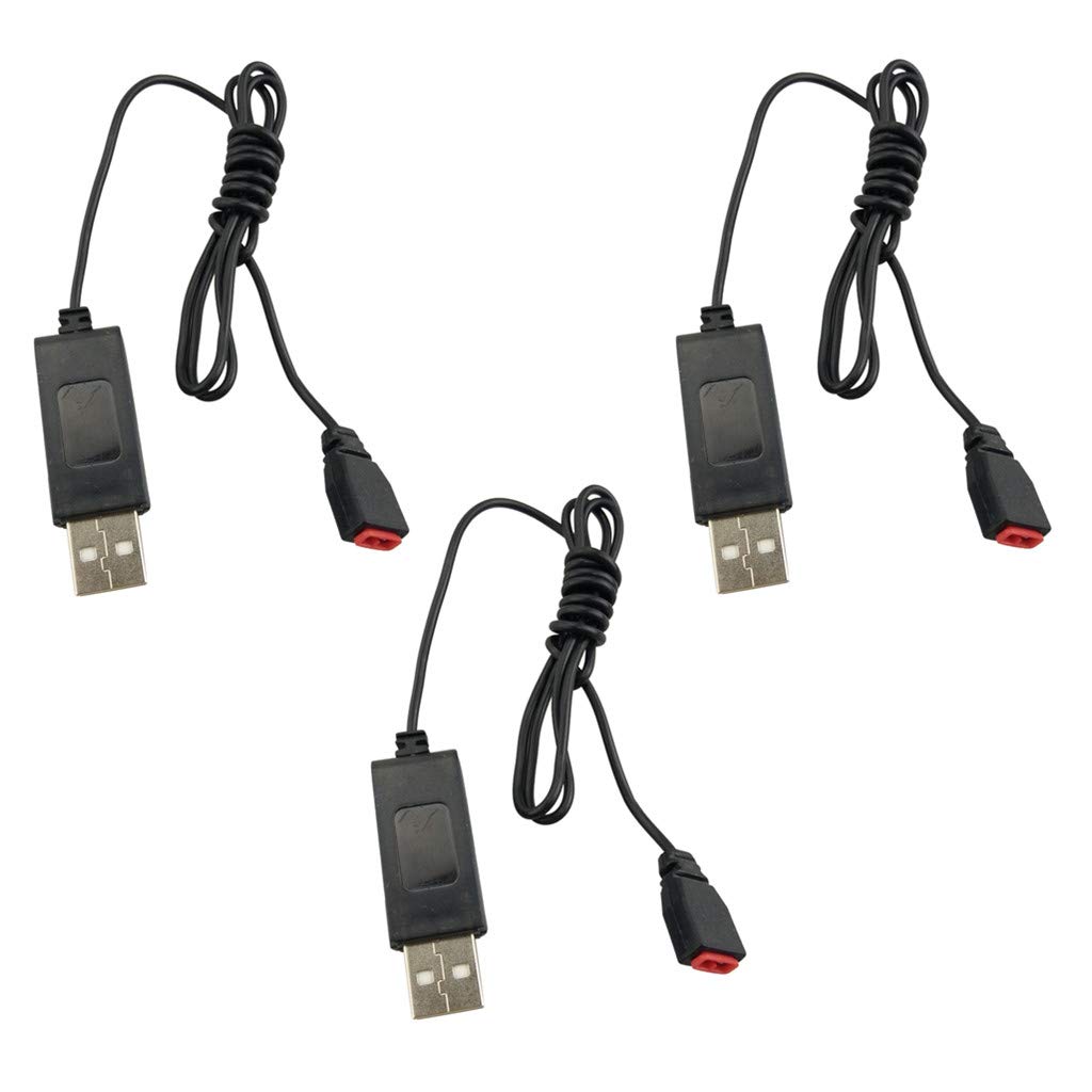 Amazon.com: sea jump 3PCS 3.7V USB Charging Cable for HS110D