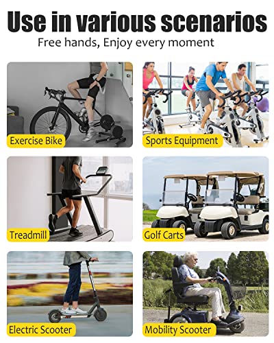 Charchendo Gooseneck Phone Mount For Indoor Cycling Bike, Universal Exercise Bike Phone Holder With 360° Adjustable Security Bands Compatible With Iphone 14 13 12 11 Pro Max, Samsung More Smartphone #TOP5