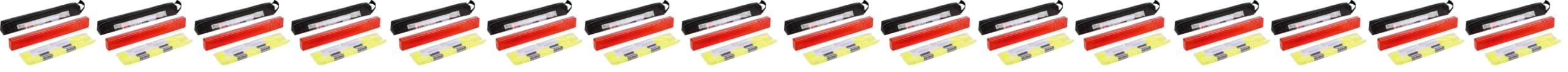 HTC Equipements Warndreieck, gelb (Packung mit 2)