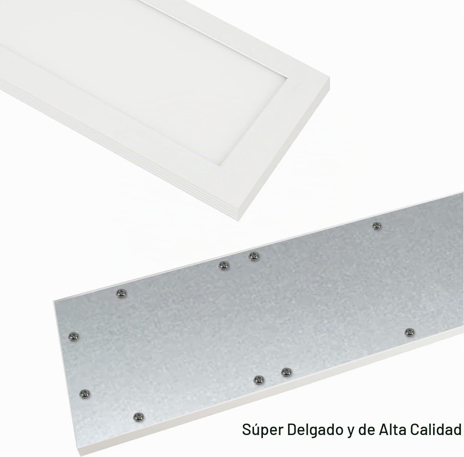 CBJKTX Plafón LED Panel regulable Lámpara de techo 120x30 cm con mando a | distancia Panel de techo de 48W Lámpara de salón 3840LM Luz de noche moderna Lámpara de dormitorio Lámpara de oficina blanca