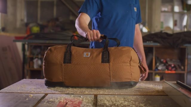 Carhartt Ripstop Messenger Bag, Durable Water-Resistant Messenger Work Bag