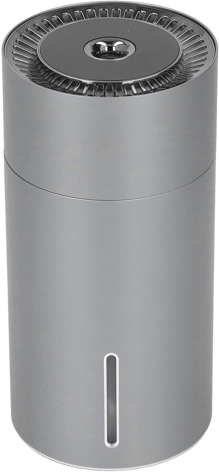 Humidificateur d'arôme automobile USB gris clair à 3 vitesses