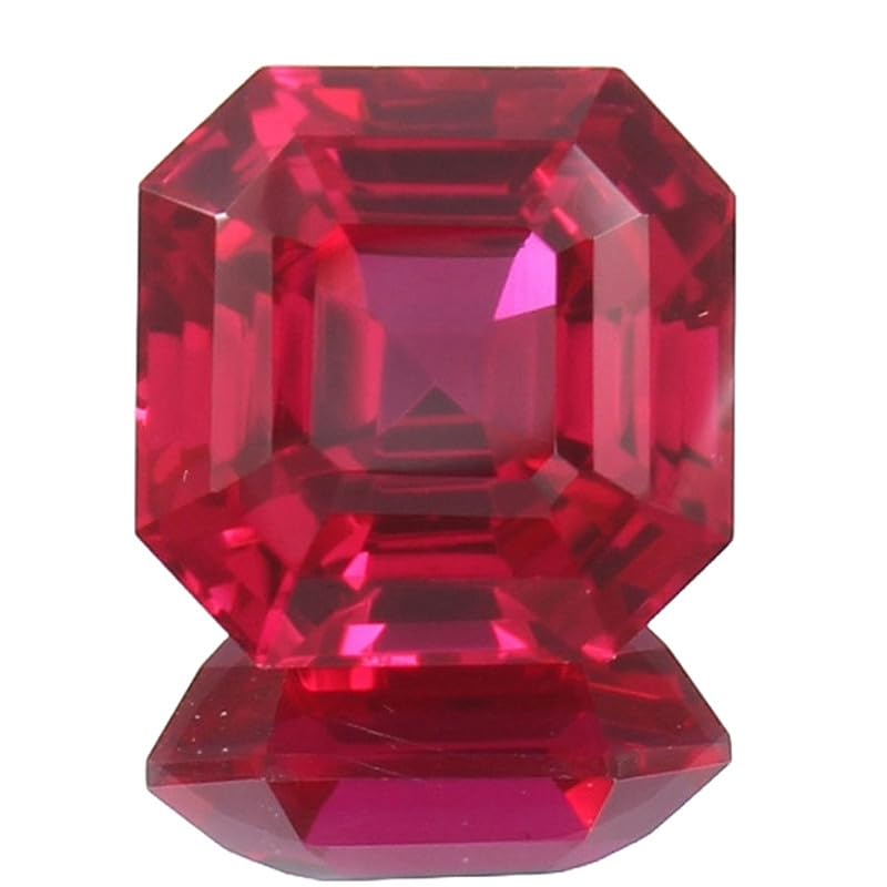 Rubis rouge du Mozambique naturel 10x10 mm pour offrir un bijou unique