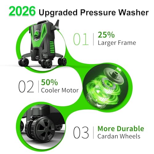 Image of 5000PSI Pck Connect Nozzles, Foam Cannon for Car, Lane, Patio Cleaning