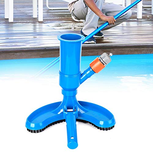 Aspirador portátil portátil de mão para piscinas acima do solo, kit de limpeza de escova de vácuo de
