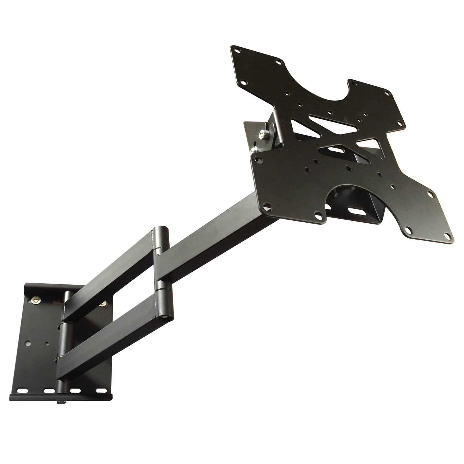 Drall Supporto da Parete Nero per Monitor TV Fino a 64,5 cm estendibile per schermi da 26' - 40' Pollici inclinabile Modello: WHB-11