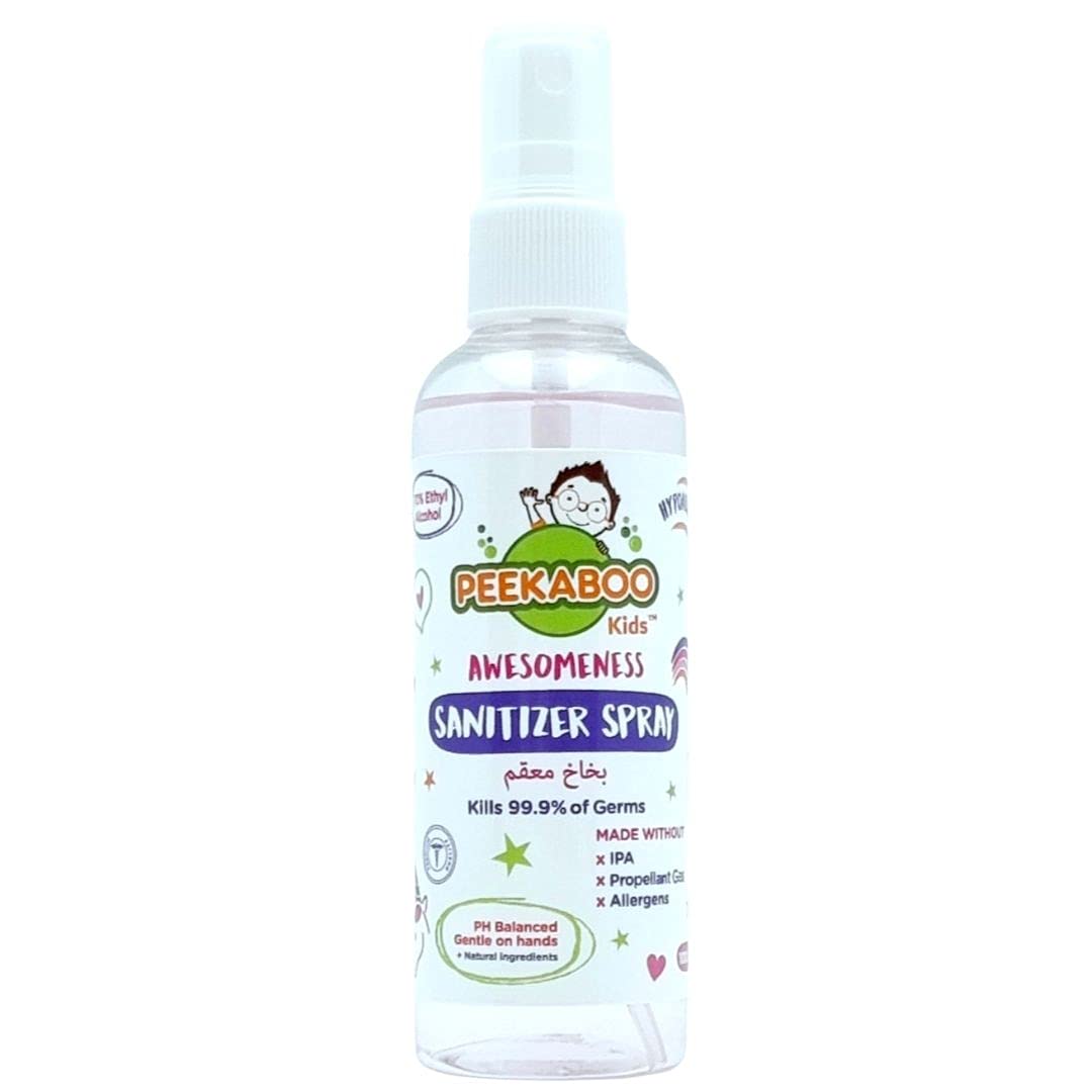 Peekaboo Kids Hand Sanitizer Spray, Awesomeness, 100 Ml