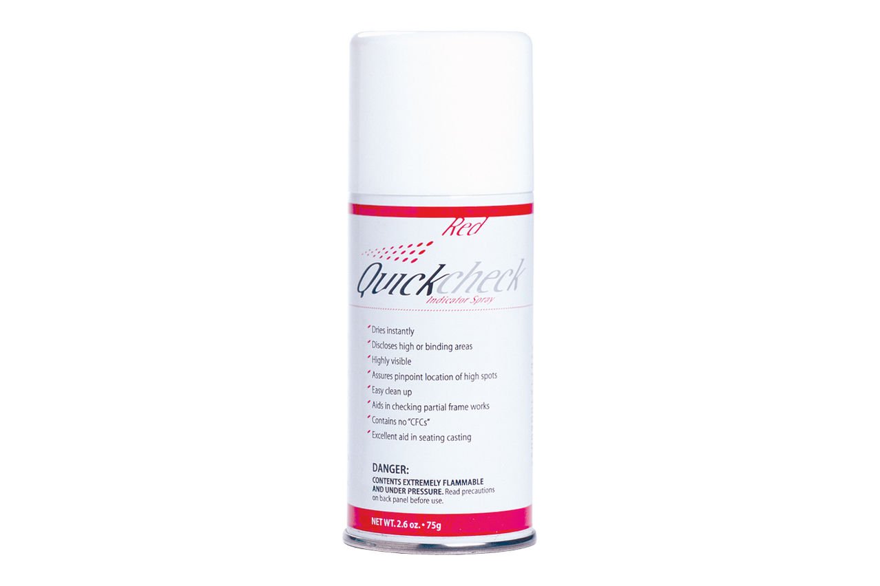 Vacalon 10060 Quickcheck Indicating Spray Red 75g Can