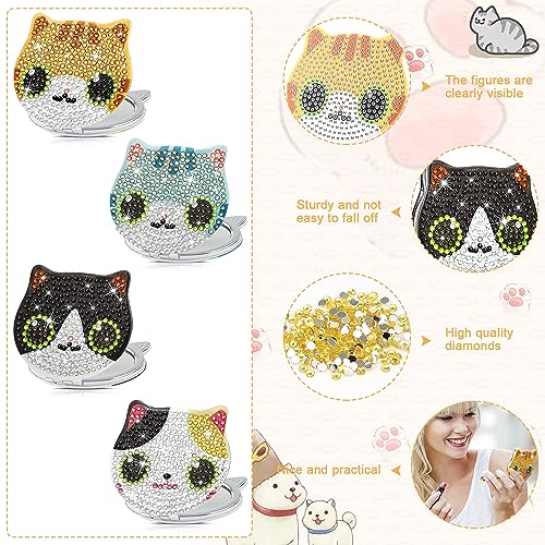 Specchietto da Borsetta Diamond Painting Specchio