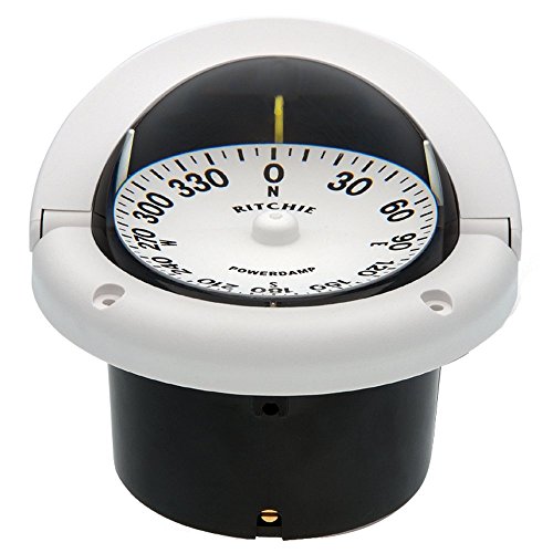 Ritchie Compass Ritchie V-537B Explorer Compass - Bulkhead Mount - Blue Dial ...